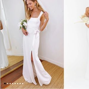 Show Me Your Mumu Paris Gown White